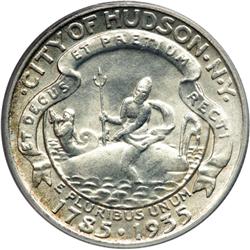 1935 Hudson 50C PCGS MS65