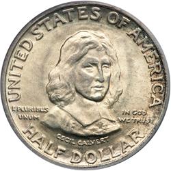 1934 Maryland 50C PCGS MS65