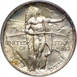 1936-S Oregon Trail 50C PCGS MS67