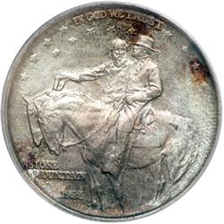 1925 Stone Mountain 50C PCGS MS67