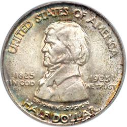 1925 Vancouver 50C PCGS MS67