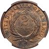 Image 2 : 1865 Two Cent Piece NGC MS63BN