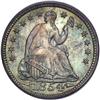 Image 1 : 1854 Liberty Seated H10C PCGS Proof 65