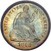 Image 1 : 1868 Liberty Seated H10C PCGS Proof 67