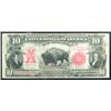 Image 1 : 1901, $10 United States Note. PCGS Currency Fine 15