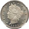 Image 1 : 1883 Liberty 5C. Without CENTS NGC MS67