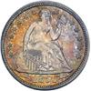 Image 1 : 1855 Liberty Seated 10C PCGS Proof 65