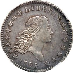 1795 Flowing Hair 50C NGC AU55
