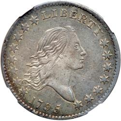 1795 Flowing Hair 50C NGC AU53
