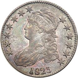 1825 Capped Bust Half Dollar AU50