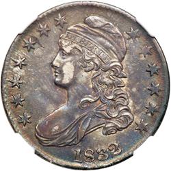 1832 Bust 50C NGC AU58
