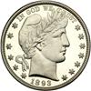 Image 1 : 1893 Barber 50C PCGS PF66 DC