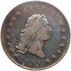 L1042 - 1795 Flowing Hair $1 B-2, BB-20 2 Leaves PCGS