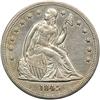 Image 1 : 1845 Liberty Seated $1
