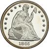 Image 1 : 1865 Liberty Seated $1 PCGS PF64 CAM