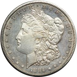 L1192 - 1884-S Morgan $1
