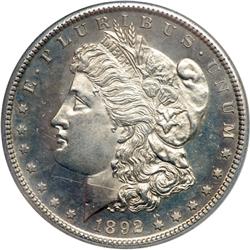 L1217 - 1892-S Morgan Dollar NCS Unc Details