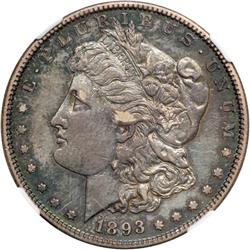1893-S Morgan $1 NGC AU53