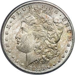 1883-CC Morgan $1 PCGS MS65
