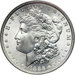 1886 Morgan $1 PCGS MS66