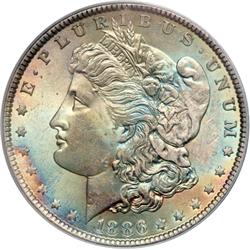 1886 Morgan $1 PCGS MS64