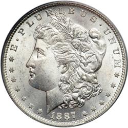 1887-O Morgan $1 PCGS MS64