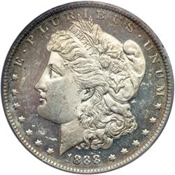 1888-O Morgan $1 PCGS MS64 DMPL