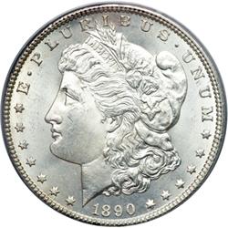 1890-CC Morgan $1 PCGS MS65