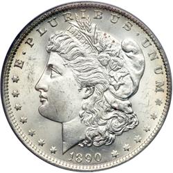 1890-O Morgan $1 PCGS MS64
