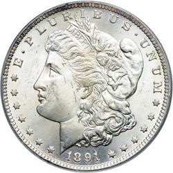 1891-CC Morgan $1 PCGS MS64