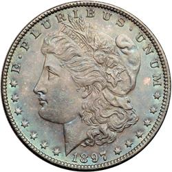 1094- 4140- 1897 Morgan $1 MS63DMPL