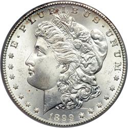 1899-O Morgan $1 PCGS MS66