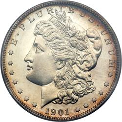 1901 Morgan $1 PCGS PF65 CAM