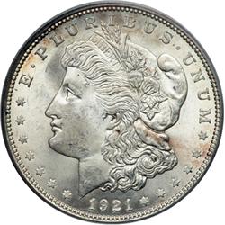 1921-D Morgan $1 PCGS MS65