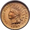 Image 1 : 1897 Indian Head 1C PCGS MS64 RD