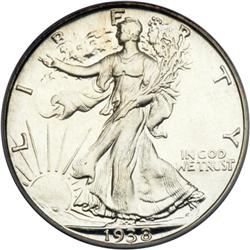 1938 Liberty Walking 50C PCGS Proof 65