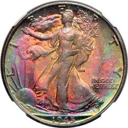 1945-S Liberty Walking 50C NGC MS65 Star