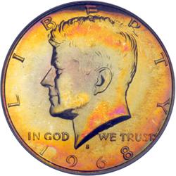 1968-S Kennedy 50C PCGS Proof 67