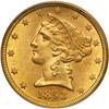 Image 1 : L1490 - 1893-S $5 Liberty