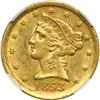 Image 1 : 1853-D $5 Liberty NGC MS61