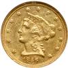 Image 1 : L1365 - 1856-C $2.50 Liberty NGC MS61