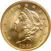 Image 1 : 1865 $20 Liberty NGC MS65