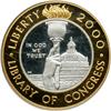 Image 1 : 2000-W Library of Congress Bimetallic $10 PCGS PR69DCAM