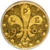 Image 1 : 1904 Gold 50c Louisiana Purchase Expo NGC Token MS65