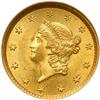 Image 1 : 1852 G$1 NGC MS64