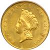 Image 1 : 1855 $1 Gold Indian PCGS MS64