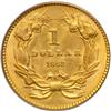 Image 2 : 1862 $1 Gold Indian PCGS MS63