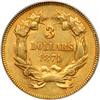 Image 2 : 1874 $3 Gold PCGS AU50