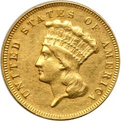1878 $3 Gold