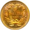 Image 2 : 1880 $3 Gold PCGS MS65